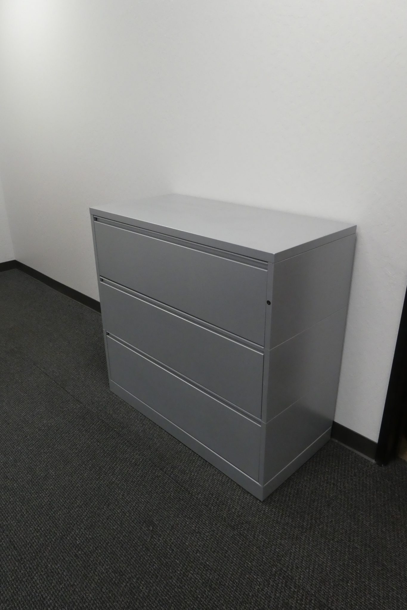 2Dr 30"W x 20"D x 28"H Lateral File Cabinet by Herman Miller Meridian w/Lock&Key 
