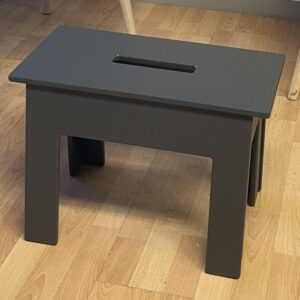 Loll Designs, Handy Stool, Black Metal