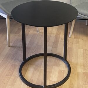 Restoration Hardware, Mercer Round Table, Black Metal