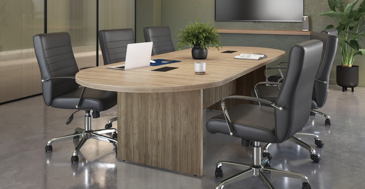 10’ Racetrack Conference Table
