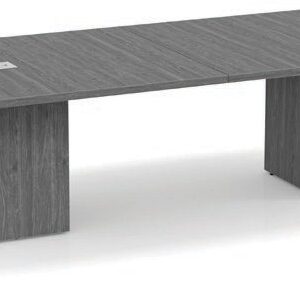 12’ Racetrack Conference Table with Cube Base