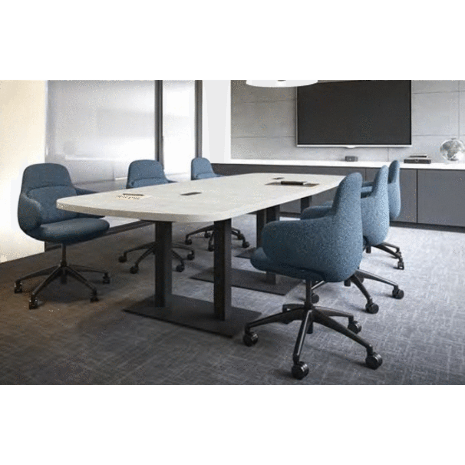 ARENA CONFERENCE TABLE - PALMER BASE - Solutions Office Interiors